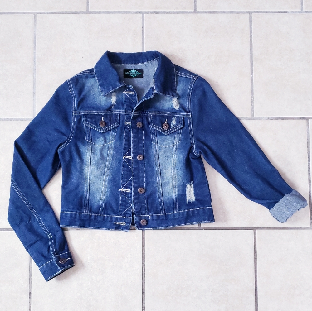 Rebel by Right blue jean jacket